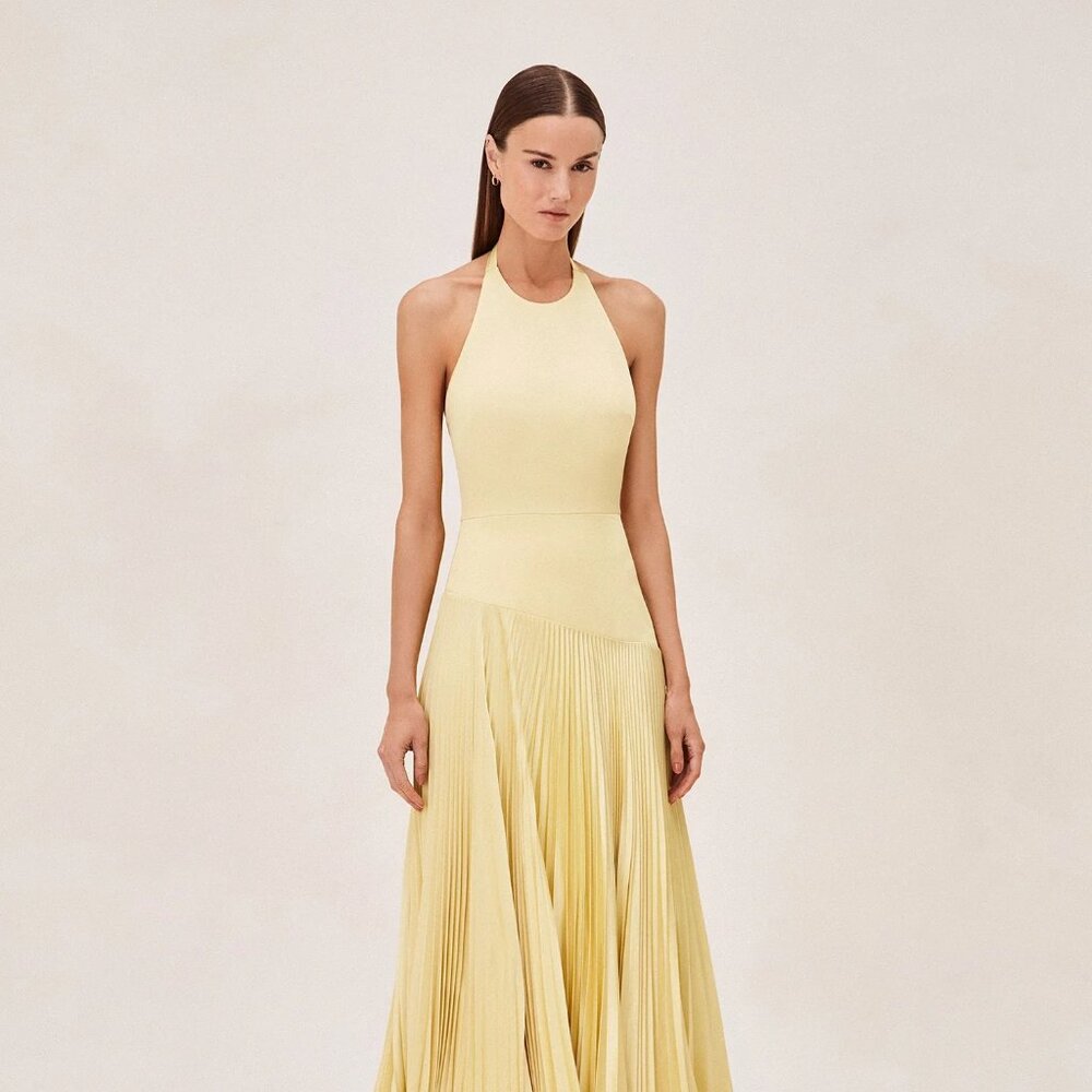 Alexis Saab Yellow Dress
